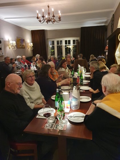 Unser gemeinsames Abendessen