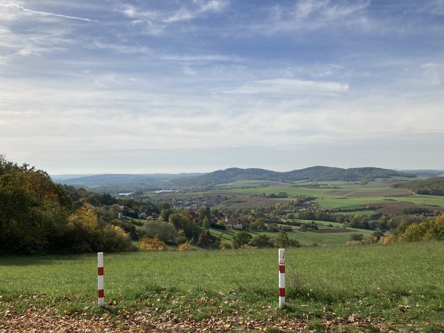 Foto: Heinz-Jürgen Wiesner, Blick von der Höhe Kloster Banz